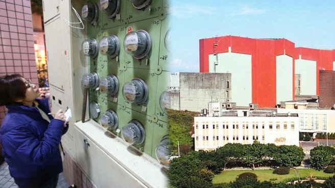 一份最新的網路民調顯示，核能政策在2024總統選戰中備受選民的關注。圖（右）為核二廠。（合成圖，中時資料照）