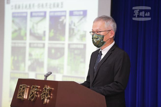 中山科学研究院航空研究所白方平副所长。(国防部提供)