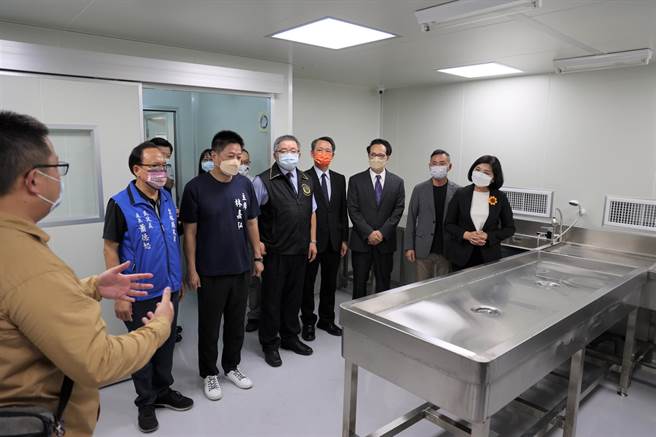 云林县虎尾镇殡仪馆「负压解剖室」，让往生者有尊严的走完最后一哩路。（云林县政府提供／张朝欣云林传真）
