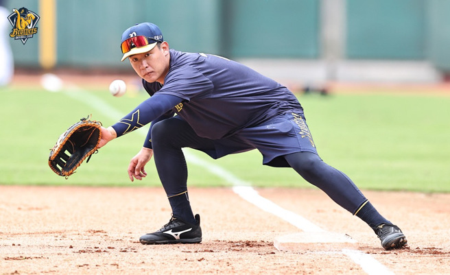 中信兄弟许基宏。（中信兄弟提供）