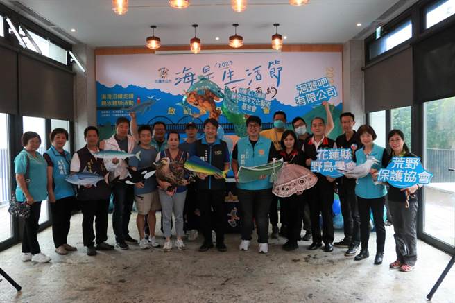 「海是生活节：河海有约」6月陆续登场，市公所今举办报名启动记者会，市长魏嘉彦欢迎各界到花莲体验丰富的河海文化及水域游憩活动。（花莲市公所提供／王志伟花莲传真）
