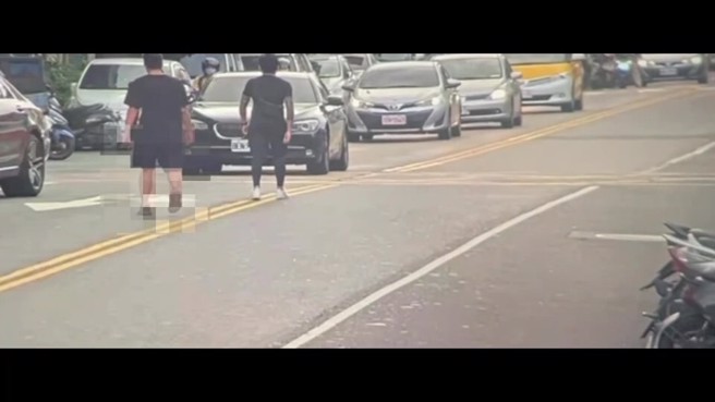 车主通知友人吴男及陈男到上址等待林男车辆经过，待该车通过时将该车拦下。（翻摄画面）