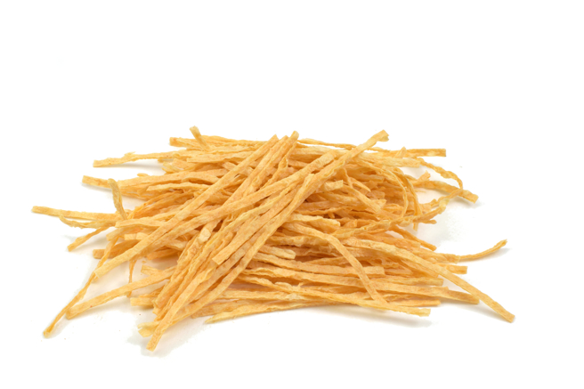 鳕鱼香丝是许多人从小吃到大的国民零嘴。（示意图／shutterstock）