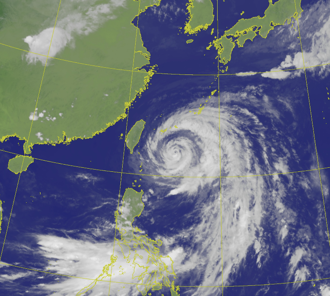 鄭明典1圖示警：如果颱風走它還在  台灣就要「出梅」了