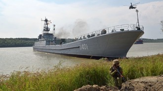 俄羅斯聲稱 成功摧毀烏克蘭最後一艘軍艦