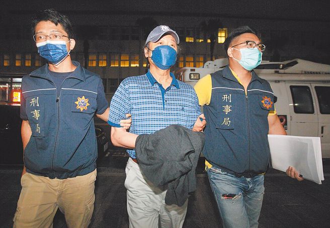 im.B案 前行政院顾问陈振坤筹不出5万交保，检方降保至3万元。(张铠乙摄)