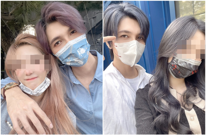 口罩男妻被爆身边似乎有了新欢，顿时让他绿光罩顶。（图／口罩男脸书）