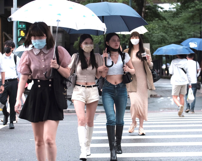 一名网友近日发现，街上越来越少爆乳妹子，取而代之的是露腰的女孩变多。（资料照）