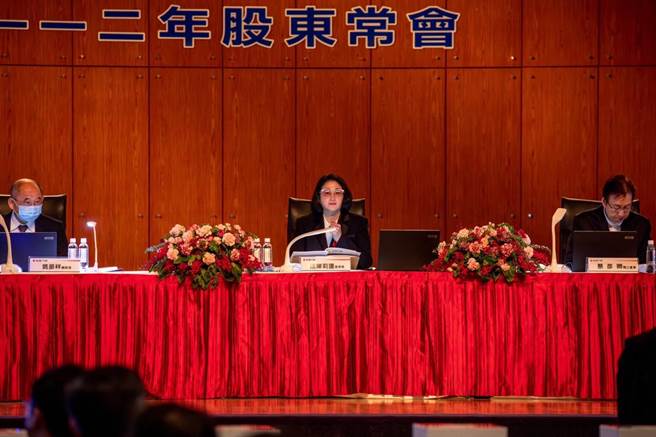 裕隆今日召开股东会，由董事长严陈莉莲（中）主持。（裕隆提供）