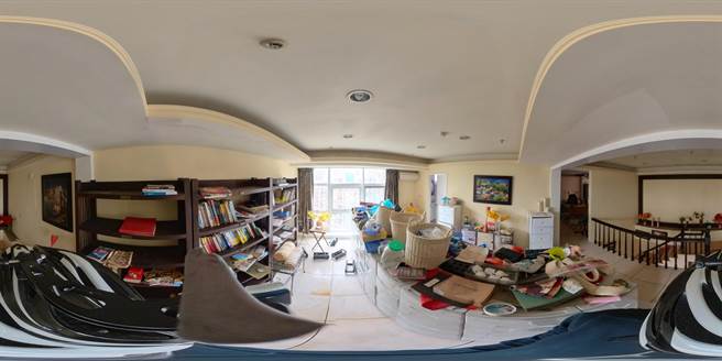 前立委李庆华为在汐止的豪宅遭拍卖，底价2735万。（翻摄画面）