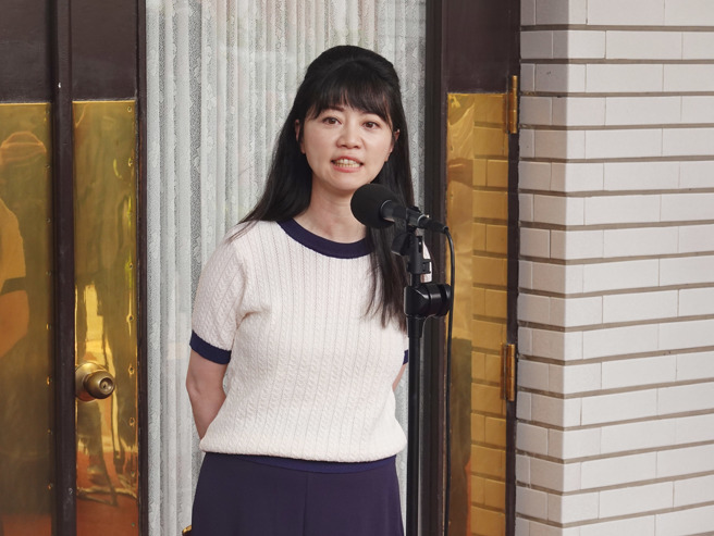 立委高嘉瑜31日在立法院受访。（姚志平摄）