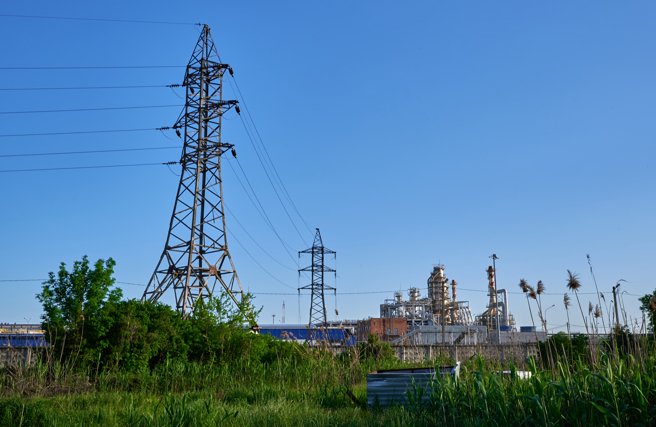 俄罗斯阿菲普斯基（Afipsky）炼油厂的资料照。（达志影像/Shutterstock）