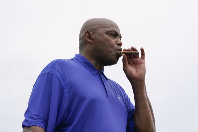 NBA名人堂球星巴克利。（美联社资料照）吸菸有害健康！戒菸专线：0800-636363。