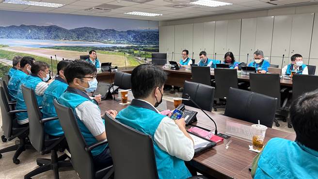 防范玛娃强降雨，桃市开设三级应变中心。(水务局提供／蔡依珍桃园传真)