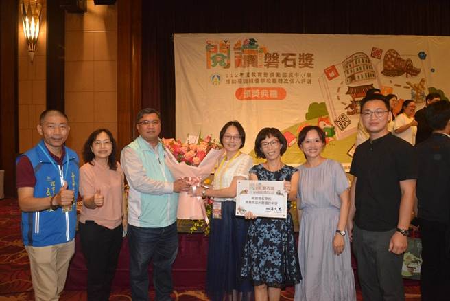 112年度阅读磐石奖颁奖典礼今在嘉义市举行，嘉义市有3校获阅读界的奥斯卡奖。（嘉义市政府提供∕ 吕妍庭嘉义传真）
