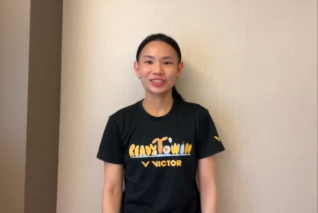 戴资颖在读者文摘第25届信誉品牌调查，第四度获选「最受信赖体育名人奖」。（戴萌国际提供）