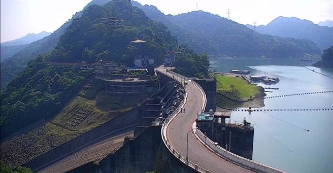 玛娃颱风外围环流为北部带来丰沛雨量，石门水库进帐多达600万吨，成最大赢家。(图／北水局提供)
