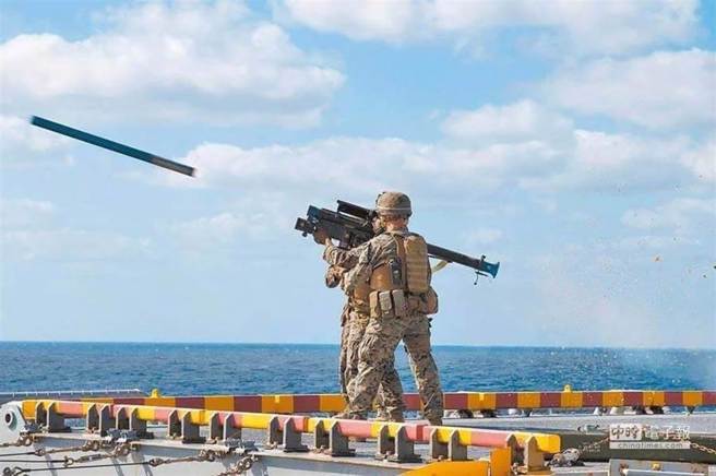 我陆军採购250枚肩射型刺针（Stinger）飞弹，传该批军械已经在近日抵台。（示意图／取自美国海军官网）