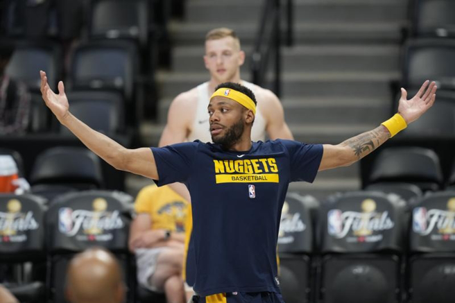 金块前锋Bruce Brown。（美联社）