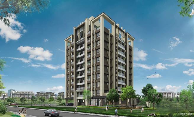 中科带动房市，5月初才进场的「茂洋晴山洋洋」新案，甚至有科技人揪团一口气买下10户。(业者提供)