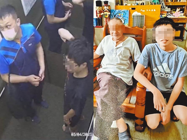 夏男第一时间站疑似就在遗体旁边，神情冷静，手中拿着一包衣物；赖母律师今回应，将申请中夏男那包衣物，是否有其他微物迹证。（翻摄照片）