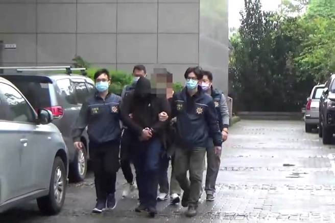 警方将田嫌依毒品罪嫌移送法办。（翻摄照片／林郁平台北传真）