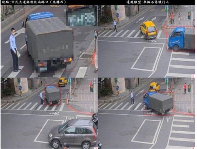 陈建仁视察北市警方科技执法启用情形。（警方提供）