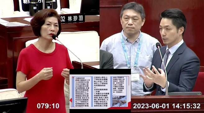 台北市积极开发士林北投科技园区，士北科中10个工地同时开工，周遭的文林国小、中正高中深受噪音干扰。（摘自台北市议会YouTube）