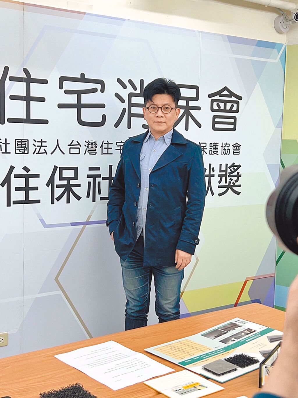 社團法人台灣住宅品質消費者保護協會吳翃毅理事長。（本報資料照片）