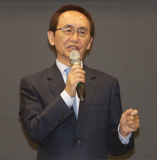 美丽岛电子报董事长吴子嘉。（资料照,季志翔摄）