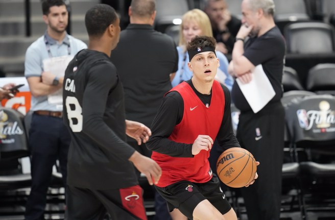 希洛昨天已经出现在热火训练场上。(美联社资料照)