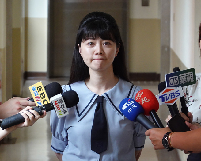 民进党立委高嘉瑜表示，性平一直是民进党的核心价值、不能沦为口号。（姚志平摄）