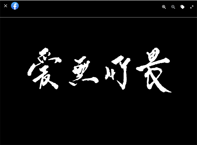 民进党性骚越演越烈  有受害者再点名 时任青年部主任蔡沐霖「没有接住我」。发文者在脸书配上「爱无所畏」。曾薏苹截图