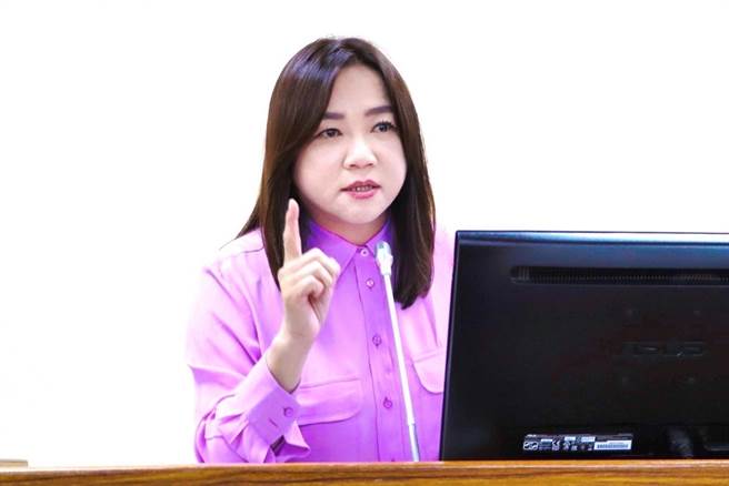 立委马文君说，民进党前女党工遭性骚扰，知情的许嘉恬只想搓汤圆掩盖过去，民进党已经违法。（立委马文君提供／杨静茹南投传真）