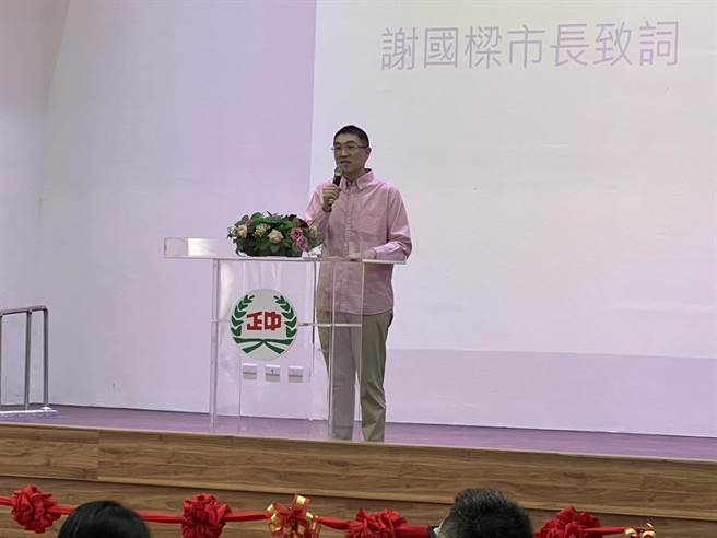 基隆市长谢国梁表示，新活动中心将成为文化、艺术、运动和社区活动的重要场所，也为师生及市民提供更多更便利的服务。（基隆市政府提供／徐佑升基隆传真）