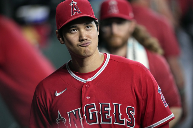 大谷翔平明再度以投打二刀流出击。（美联社）