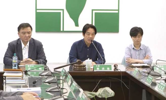 民进党性骚案接连爆，赖清德：痛定思痛，深刻反省。（曾薏苹翻摄）