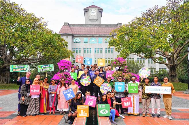 朝阳科大连续5年进榜世界大学影响力排名，推动永续发展成果卓越。（朝阳科大提供／陈淑芬台中传真）