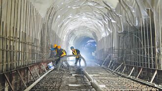 隧道工程落後 阿里山林鐵 拚明年中全線通車