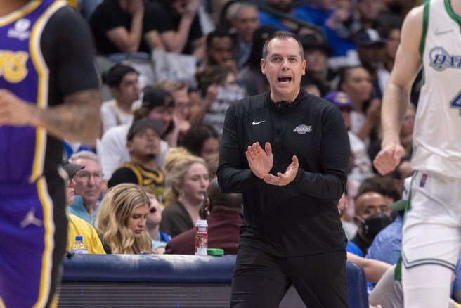 佛格曾在2020年带领湖人夺冠。(路透资料照)