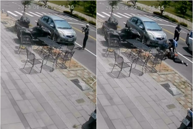 台南水产行遭扫射25枪 ，疑去年酒店砸店纠纷乔不拢有关。(民眾提供)
