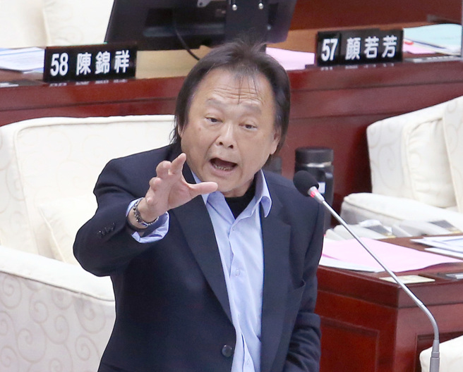 民进党台北市议员王世坚。（资料照／范扬光摄）