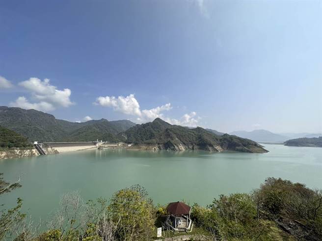 曾文水库停止放水到乌山头水库后，蓄水率回升至7.25％。（南区水资源局提供／程炳璋台南传真）