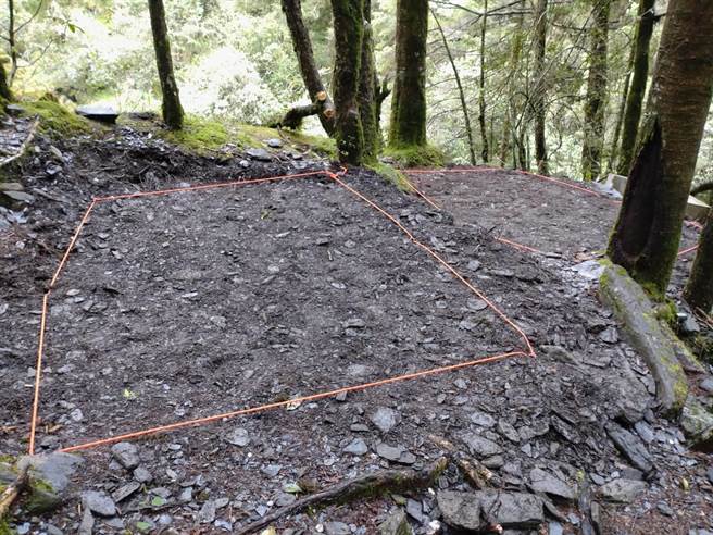 太鲁阁国家公园管理处在成功山屋周边新辟营地，共可容纳10个4人帐、1个2人帐，最大容量42人。（太管处提供／王志伟花莲传真）