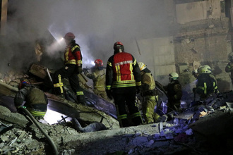 俄空襲烏克蘭城市住宅區 2歲童喪命、22人受傷