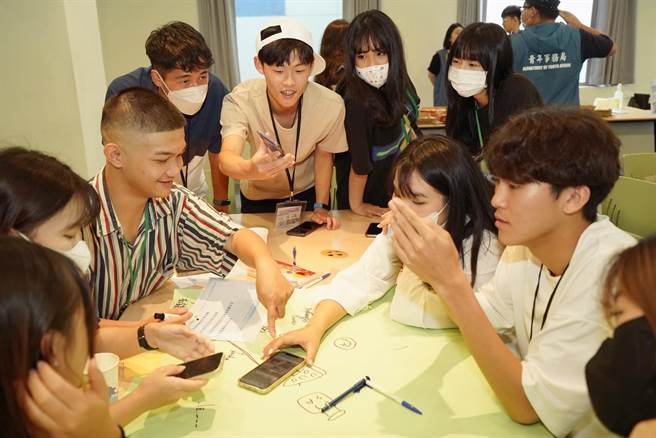 鼓励学生参与公共事务，桃市青年局凝聚17校班联会交流。（青年局提供／吕筱蝉桃园传真）
