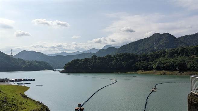 石门水库蓄水率重回5成以上，北部地区至今年底解除旱象。(北水局提供／吕筱蝉桃园传真)