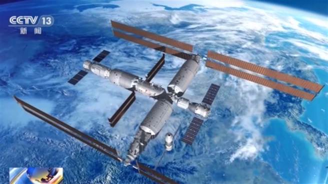 神舟十六号日前与太空站组合体完成自主快速交会对接。（大陆央视）