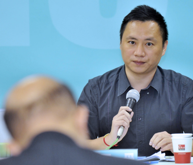 民运人士王丹遭控性骚扰。（资料照／陈君玮摄）