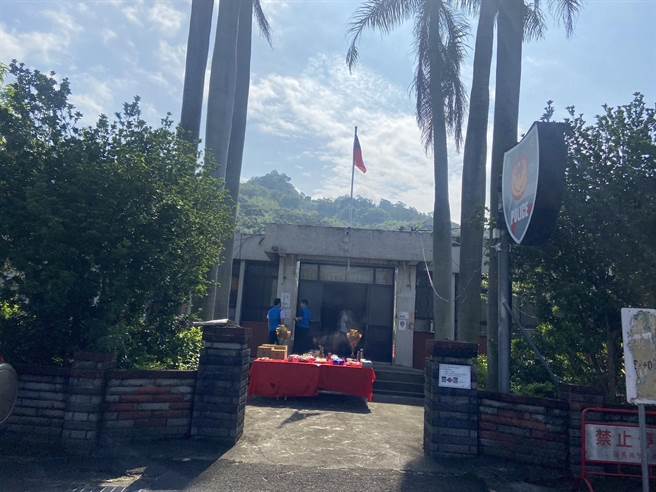 苗栗警察分局福基派出所厅舍将拆除重建。（苗栗警分局提供／李京升苗栗传真）